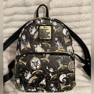 Disney Loungefly Nightmare Before Christmas Tarot Mini Backpack